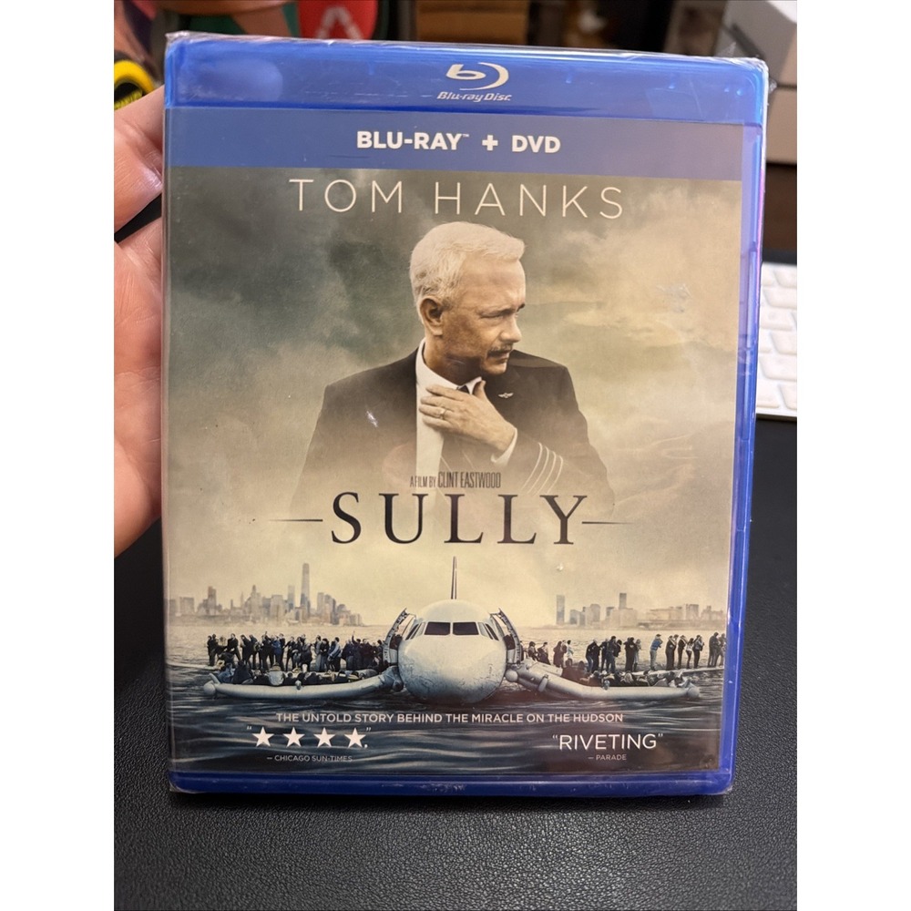 SULLY (Blu-ray+DVD, 2016) NEW!! FACTORY SEALED